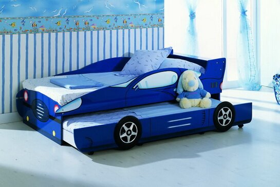 детская кроватка машина